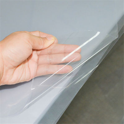 Cusotm made China factory 0.25MM transparent Clear PET anti fog plastic sheet