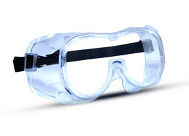 พีวีซีป้องกันหมอกสาดหลักฐานแว่นตาตาแว่นตาป้องกันใบรับรอง ROHS